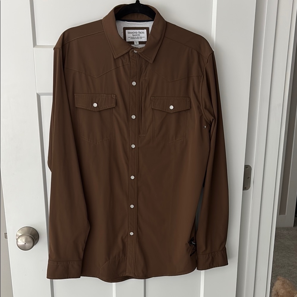 Diamond Cross Men’s Ranch Shirt - NEW!!
